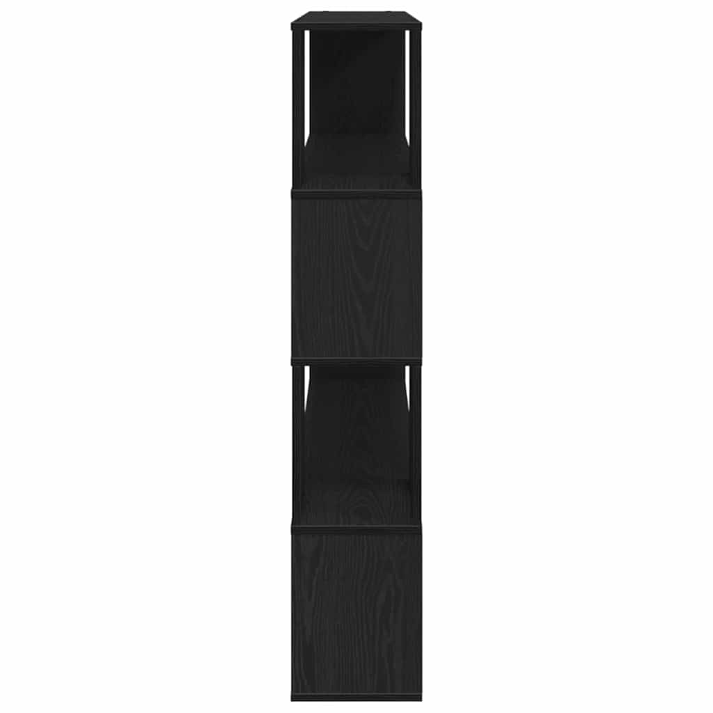 Sestava Tv Skříněk 100 X 24 X 124,5 Cm Černý Dub