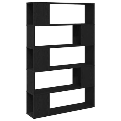 Sestava Tv Skříněk 100 X 24 X 155 Cm Černý Dub Kompozitní Dřevo