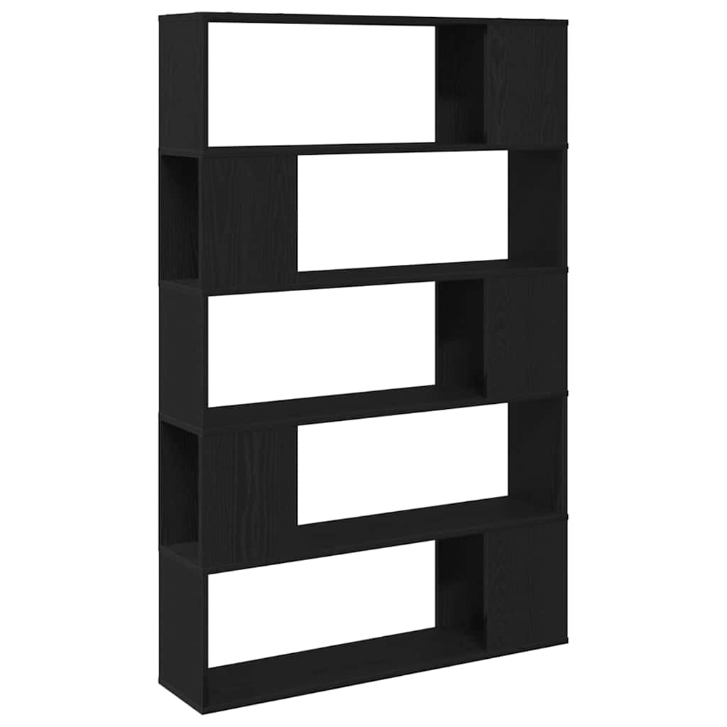 Sestava Tv Skříněk 100 X 24 X 155 Cm Černý Dub Kompozitní Dřevo