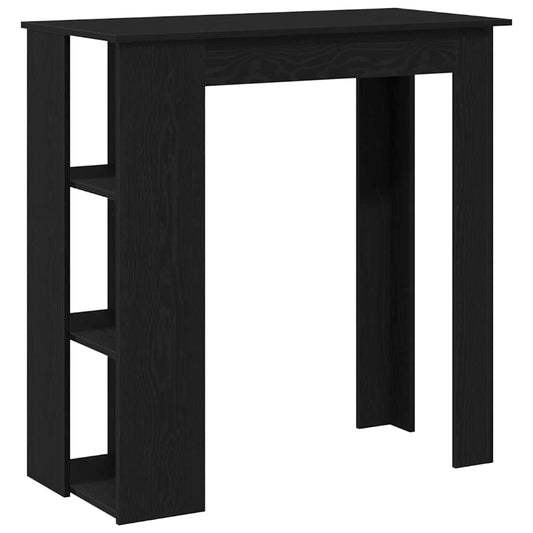 Barový Stůl 102 X 50 X 103,5 Cm Kompozitní Dřevo Černý Dub