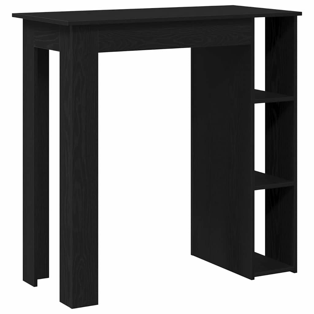 Barový Stůl 102 X 50 X 103,5 Cm Kompozitní Dřevo Černý Dub