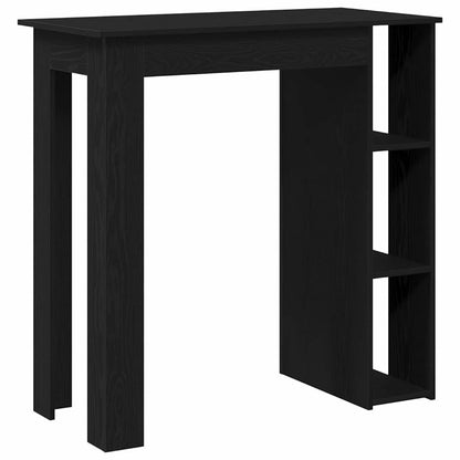Barový Stůl 102 X 50 X 103,5 Cm Kompozitní Dřevo Černý Dub