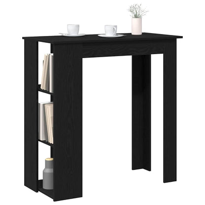 Barový Stůl 102 X 50 X 103,5 Cm Kompozitní Dřevo Černý Dub