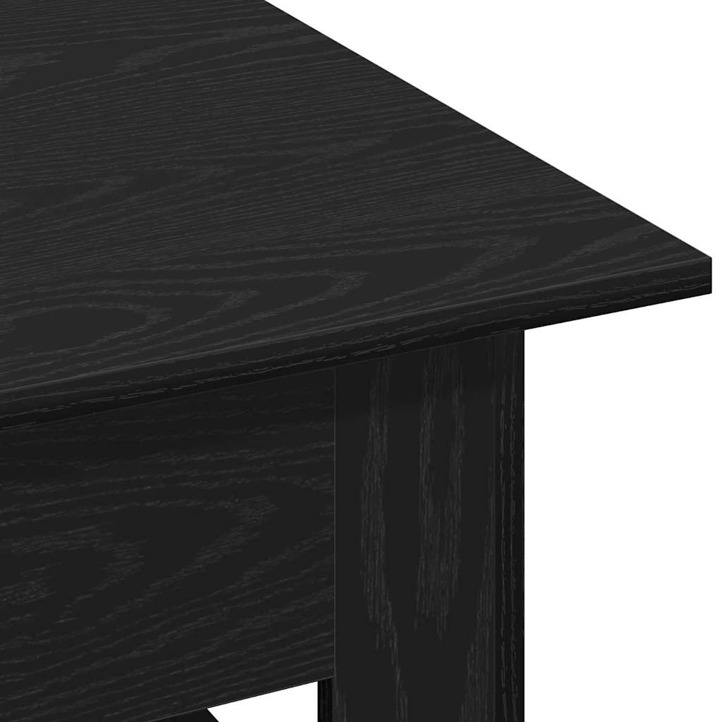 Konferenční Stolek Černý Dub 102 X 55 X 42 Cm Kompozitní Dřevo