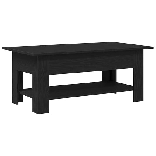 Konferenční Stolek Černý Dub 102 X 55 X 42 Cm Kompozitní Dřevo