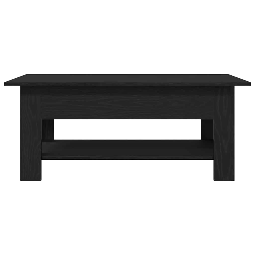 Konferenční Stolek Černý Dub 102 X 55 X 42 Cm Kompozitní Dřevo