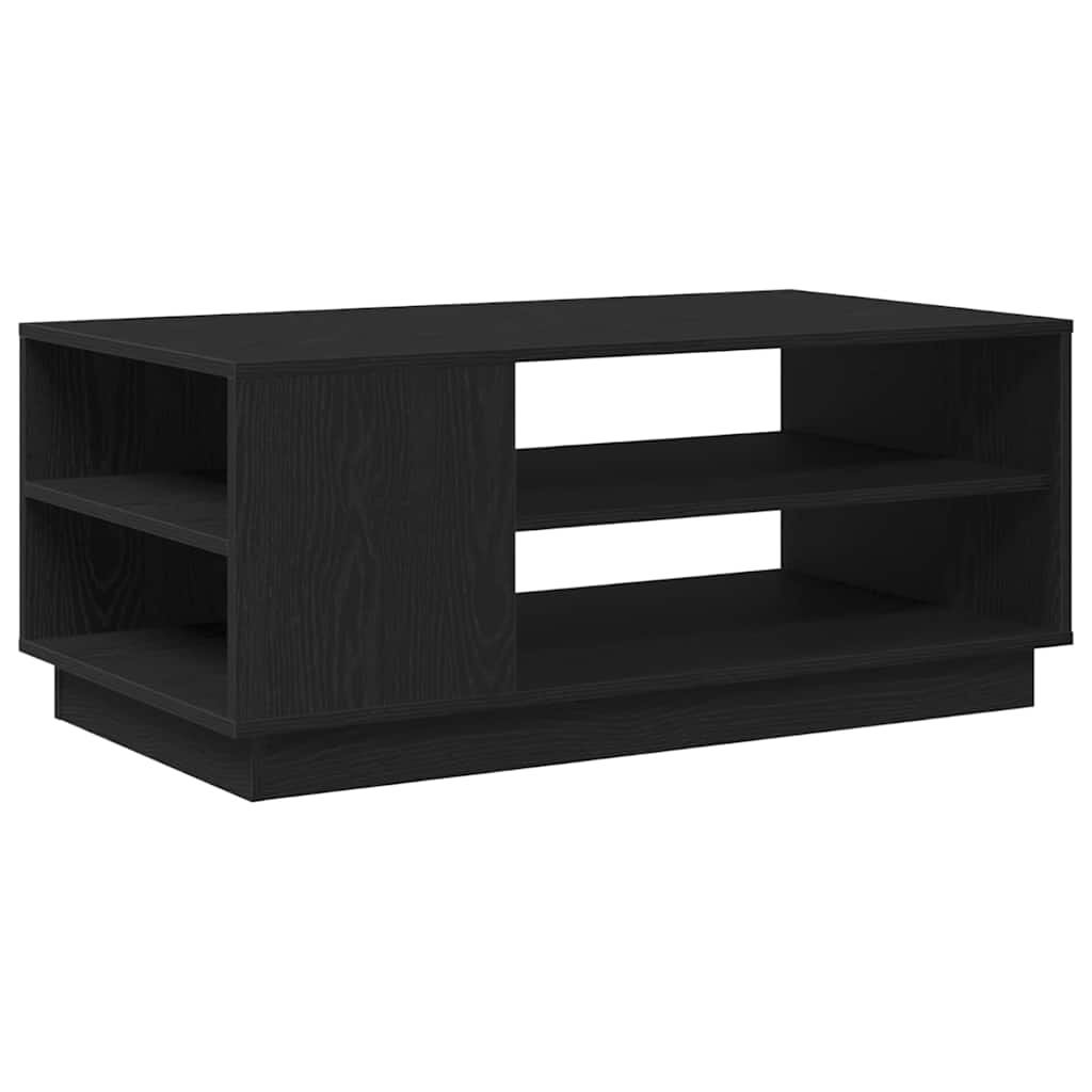 Konferenční Stolek Černý Dub 102 X 55 X 43 Cm Kompozitní Dřevo