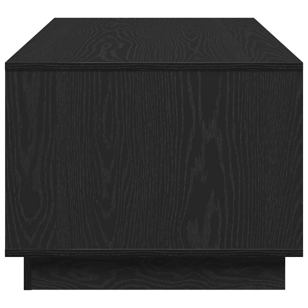 Konferenční Stolek Černý Dub 102 X 55 X 43 Cm Kompozitní Dřevo