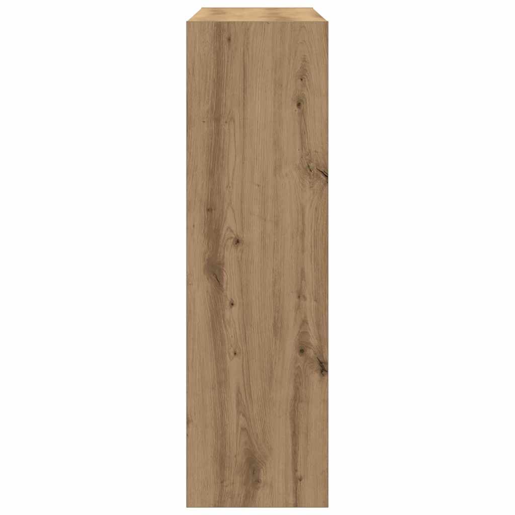 Knihovna 3 Úrovní 100 X 30 X 103 Cm Kompozitní Dřevo