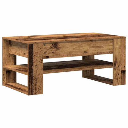 Konferenční Stolek Staré Dřevo 102 X 55 X 45 Cm