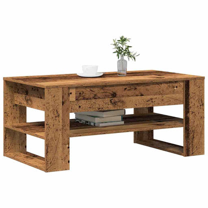 Konferenční Stolek Staré Dřevo 102 X 55 X 45 Cm