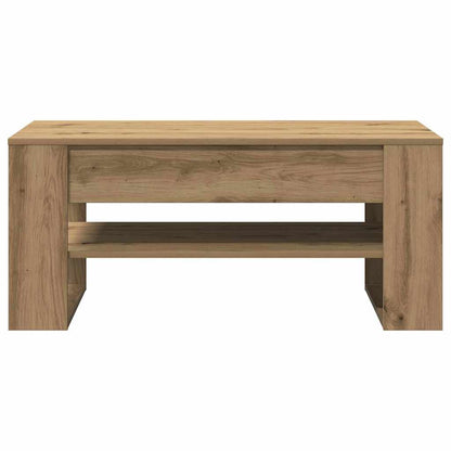 Konferenční Stolek Artisanový Dub 102 X 55 X 45 Cm