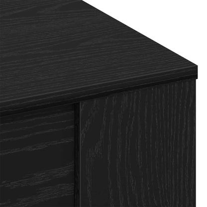 Konferenční Stolek Černý Dub 102 X 55 X 45 Cm Kompozitní Dřevo