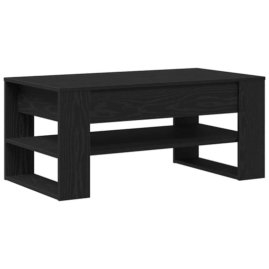 Konferenční Stolek Černý Dub 102 X 55 X 45 Cm Kompozitní Dřevo