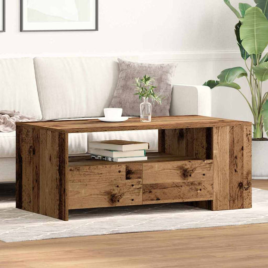 Konferenční Stolek Staré Dřevo 102 X 55 X 43,5 Cm