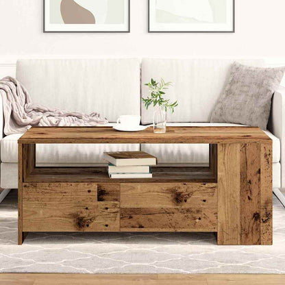 Konferenční Stolek Staré Dřevo 102 X 55 X 43,5 Cm