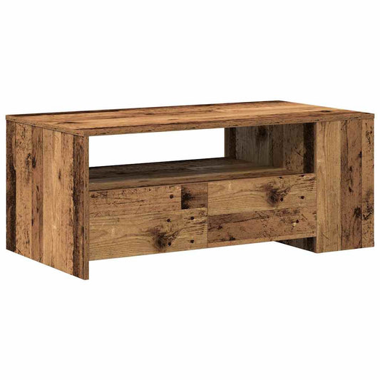 Konferenční Stolek Staré Dřevo 102 X 55 X 43,5 Cm