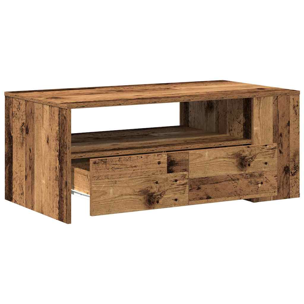 Konferenční Stolek Staré Dřevo 102 X 55 X 43,5 Cm