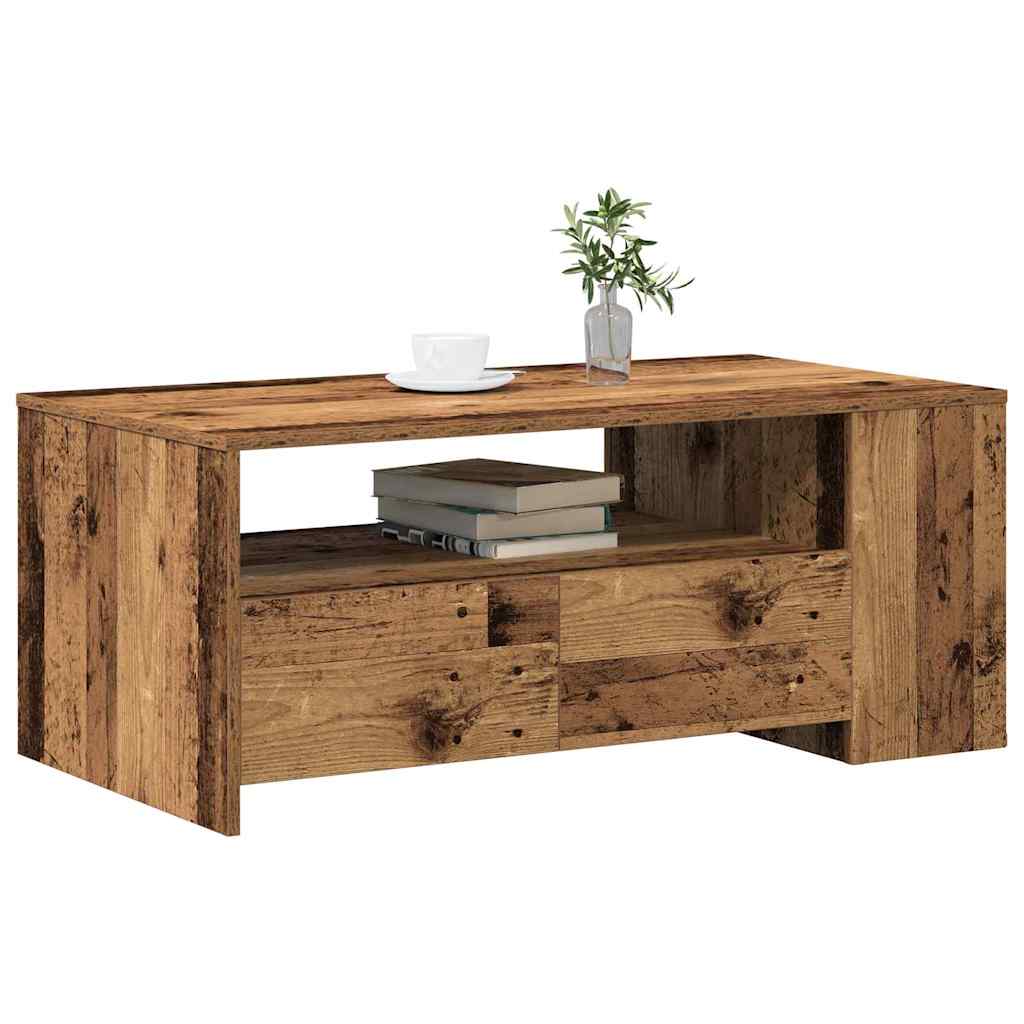 Konferenční Stolek Staré Dřevo 102 X 55 X 43,5 Cm