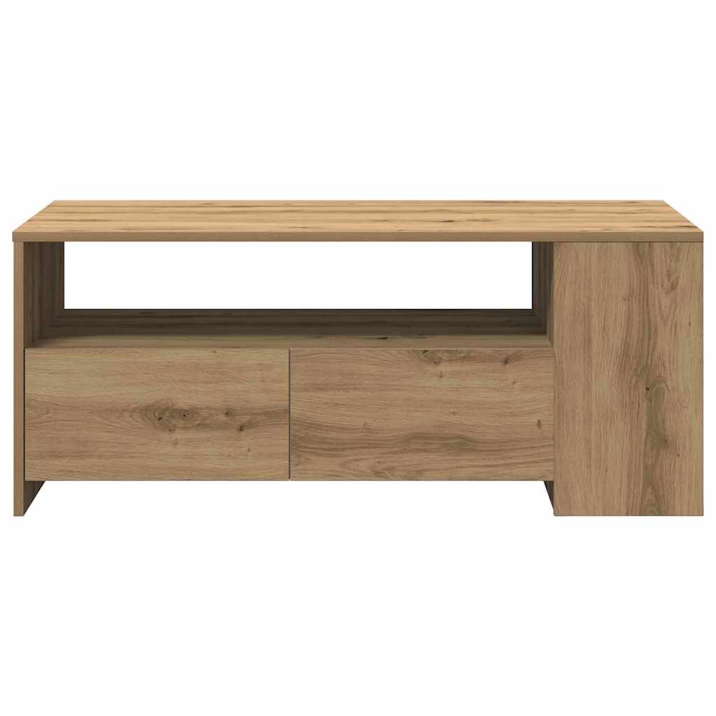Konferenční Stolek Artisanový Dub 102 X 55 X 43,5 Cm