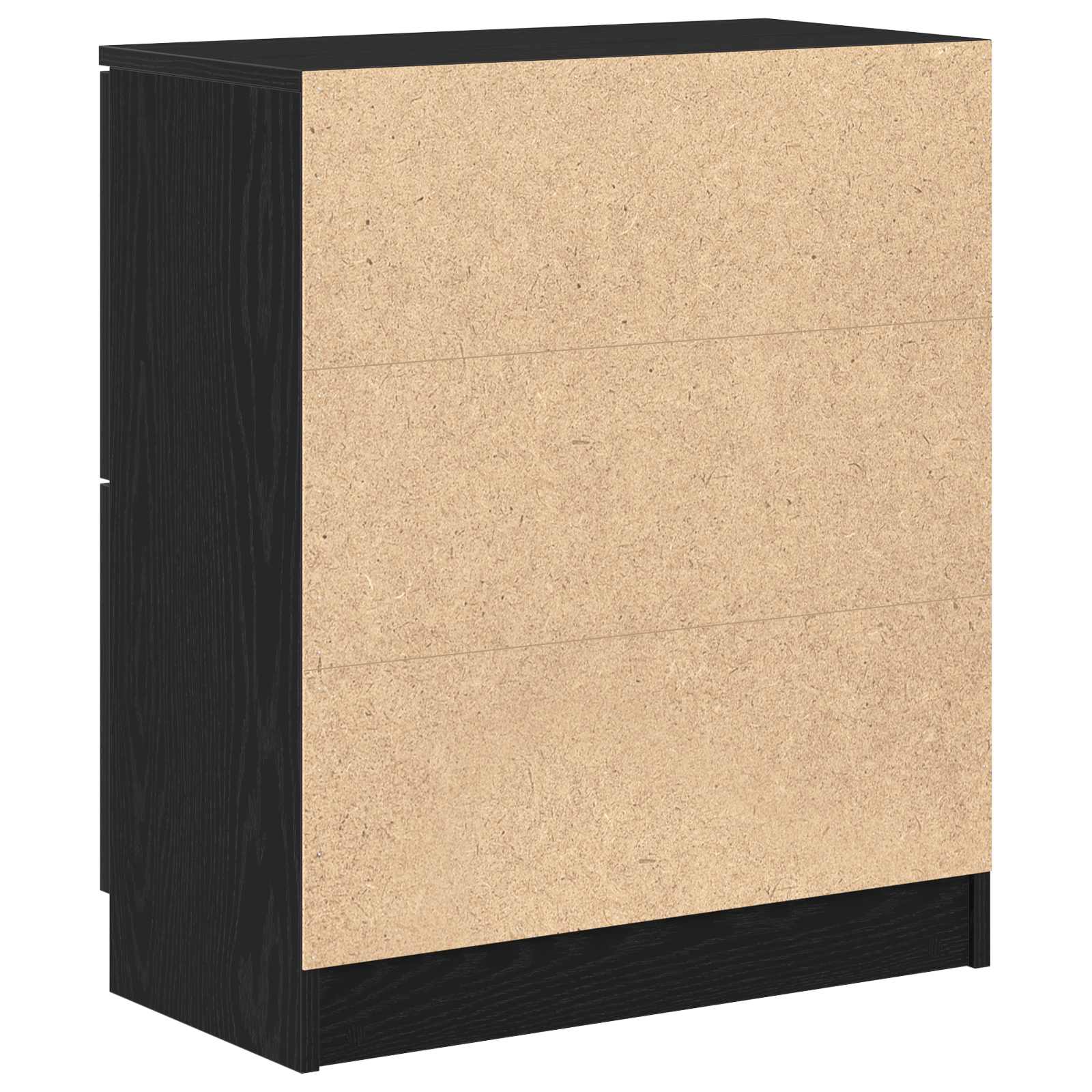 Servírovací Skříň Černý Dub 60 X 30 X 70 Cm Kompozitní Dřevo