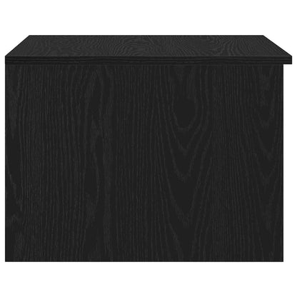 Konferenční Stolek Černý Dub 50 X 50 X 36 Cm Kompozitní Dřevo