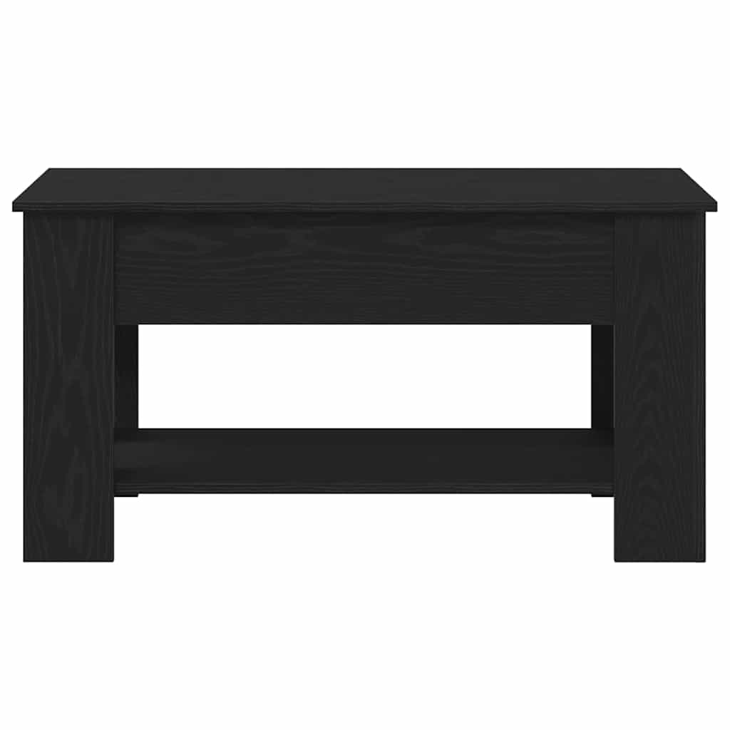 Konferenční Stolek Černý Dub 101 X 49 X 52 Cm Kompozitní Dřevo