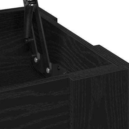 Konferenční Stolek Černý Dub 79 X 49 X 41 Cm Kompozitní Dřevo