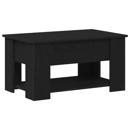 Konferenční Stolek Černý Dub 79 X 49 X 41 Cm Kompozitní Dřevo