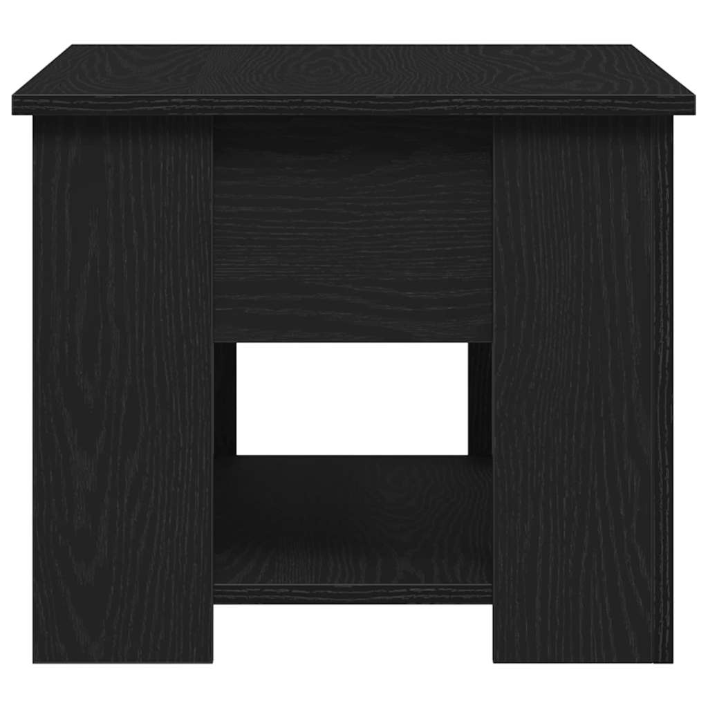 Konferenční Stolek Černý Dub 79 X 49 X 41 Cm Kompozitní Dřevo