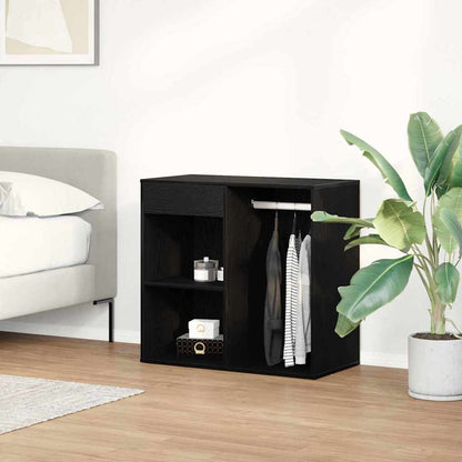 Kosmetický Kabinet Černý Dub 80 X 40 X 75 Cm Kompozitní Dřevo