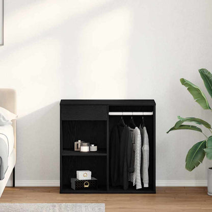 Kosmetický Kabinet Černý Dub 80 X 40 X 75 Cm Kompozitní Dřevo