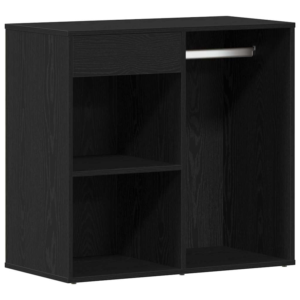 Kosmetický Kabinet Černý Dub 80 X 40 X 75 Cm Kompozitní Dřevo
