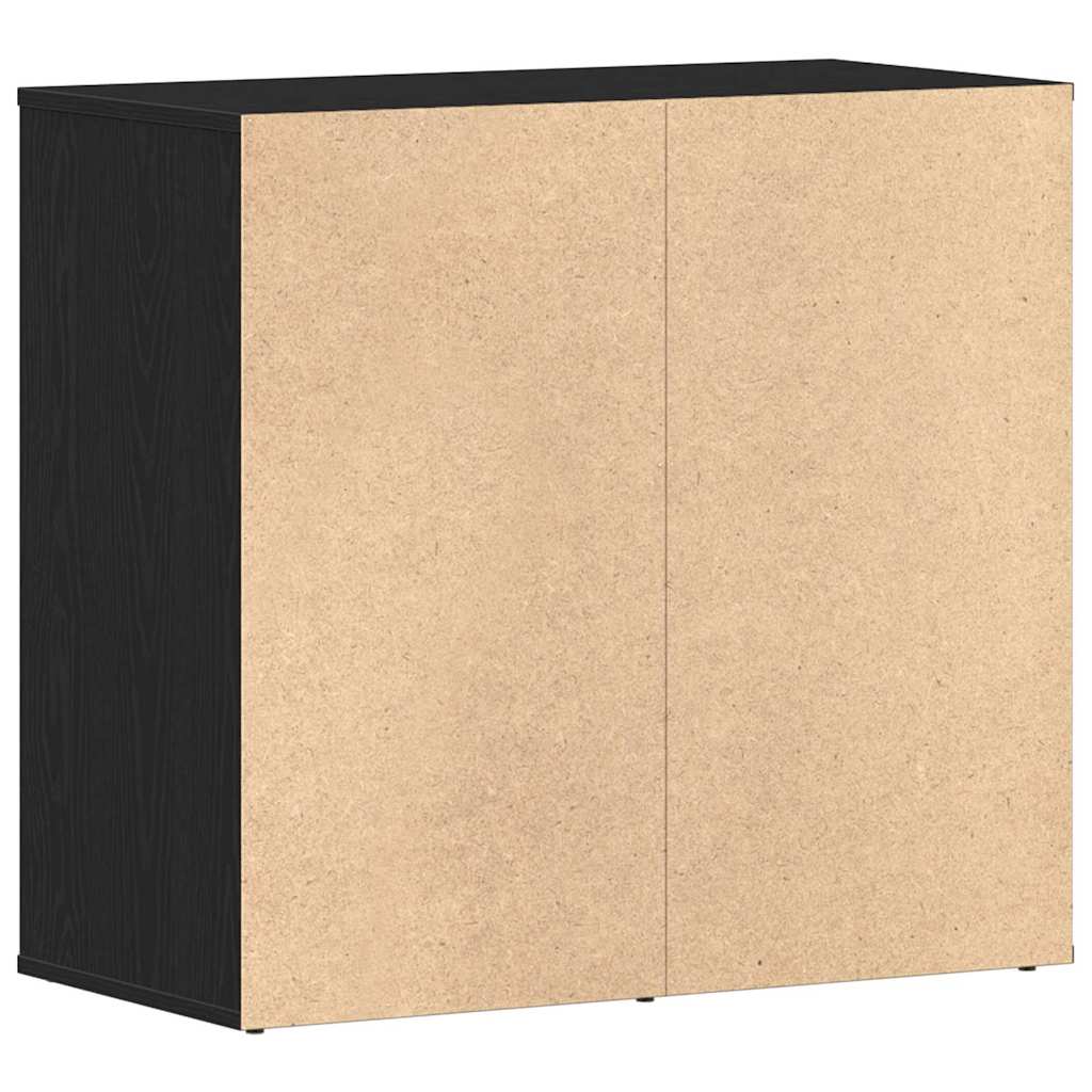 Kosmetický Kabinet Černý Dub 80 X 40 X 75 Cm Kompozitní Dřevo