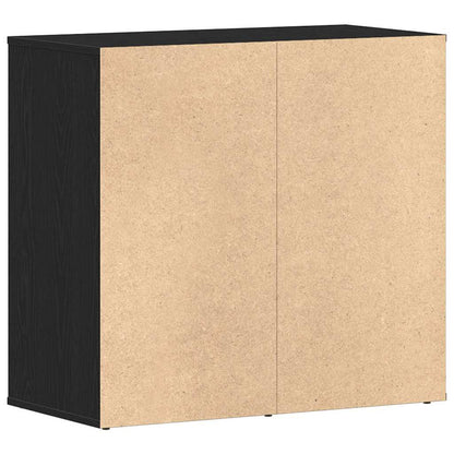 Kosmetický Kabinet Černý Dub 80 X 40 X 75 Cm Kompozitní Dřevo