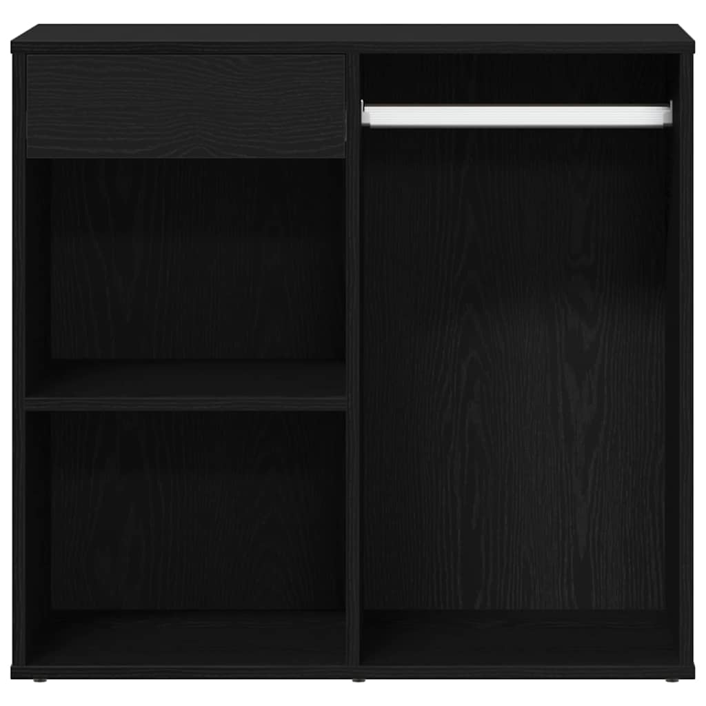 Kosmetický Kabinet Černý Dub 80 X 40 X 75 Cm Kompozitní Dřevo