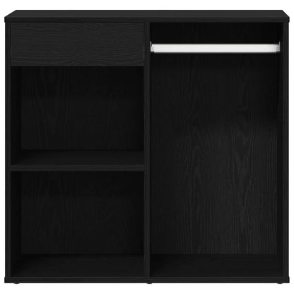 Kosmetický Kabinet Černý Dub 80 X 40 X 75 Cm Kompozitní Dřevo