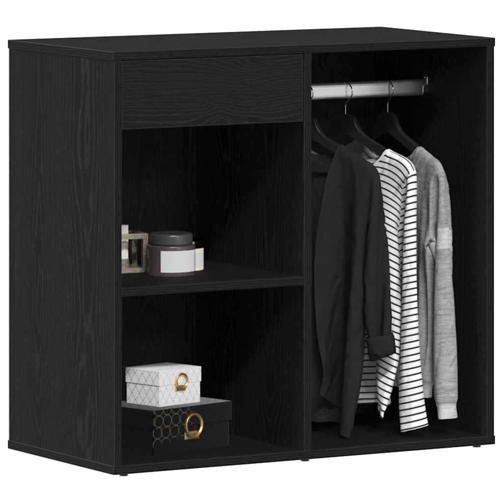 Kosmetický Kabinet Černý Dub 80 X 40 X 75 Cm Kompozitní Dřevo
