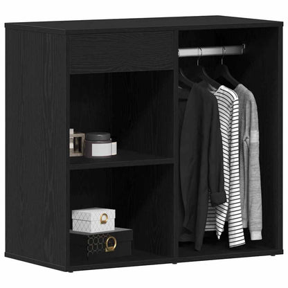 Kosmetický Kabinet Černý Dub 80 X 40 X 75 Cm Kompozitní Dřevo