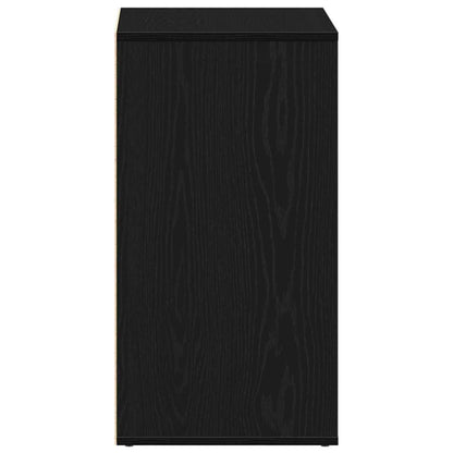 Kosmetický Kabinet Černý Dub 80 X 40 X 75 Cm Kompozitní Dřevo