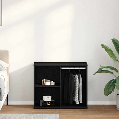 Kosmetický Kabinet Černý Dub 80 X 40 X 65 Cm Kompozitní Dřevo