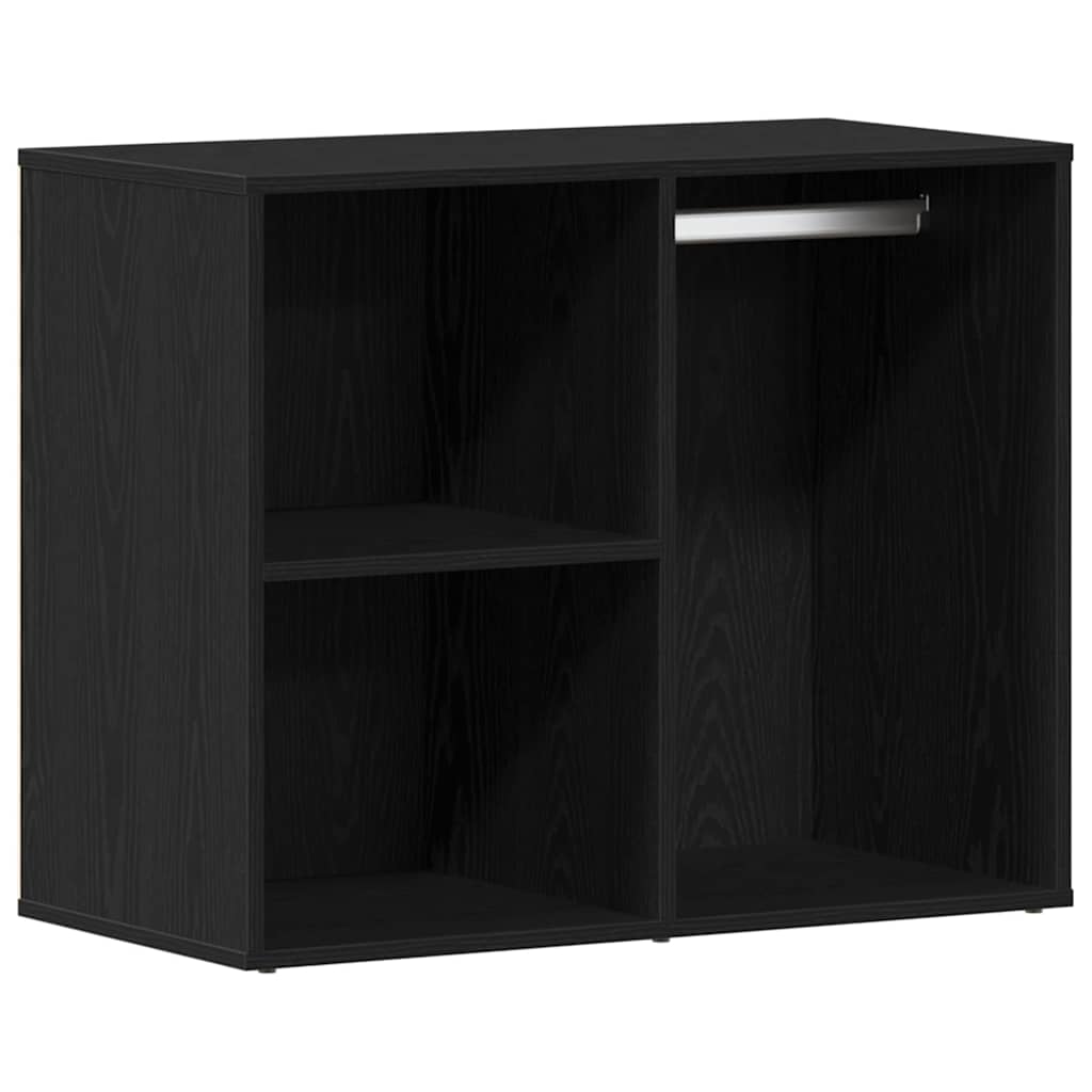 Kosmetický Kabinet Černý Dub 80 X 40 X 65 Cm Kompozitní Dřevo