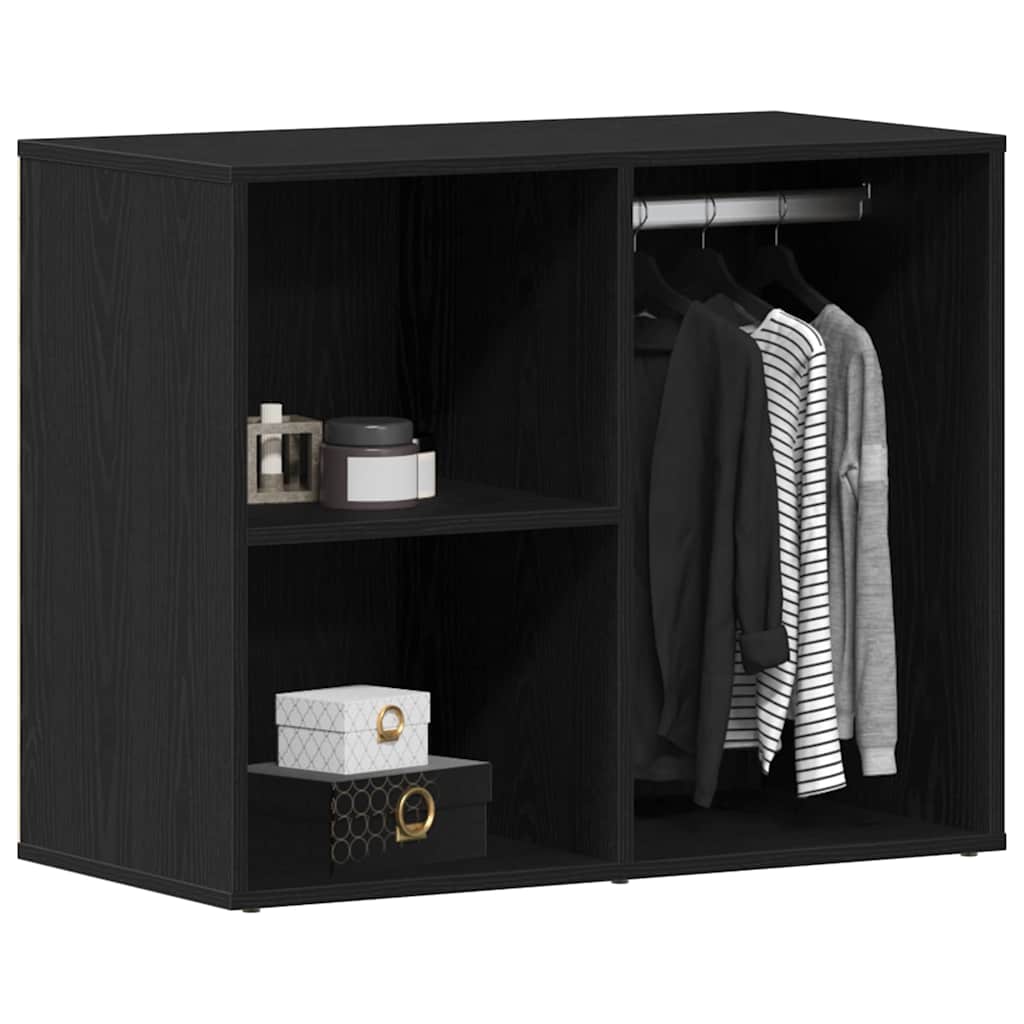 Kosmetický Kabinet Černý Dub 80 X 40 X 65 Cm Kompozitní Dřevo