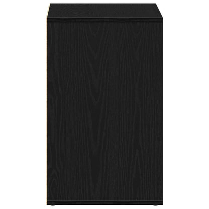 Kosmetický Kabinet Černý Dub 80 X 40 X 65 Cm Kompozitní Dřevo