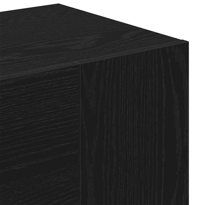 Kabinet Na Chodbu Černý Dub 97,5 X 37 X 99 Cm Kompozitní Dřevo