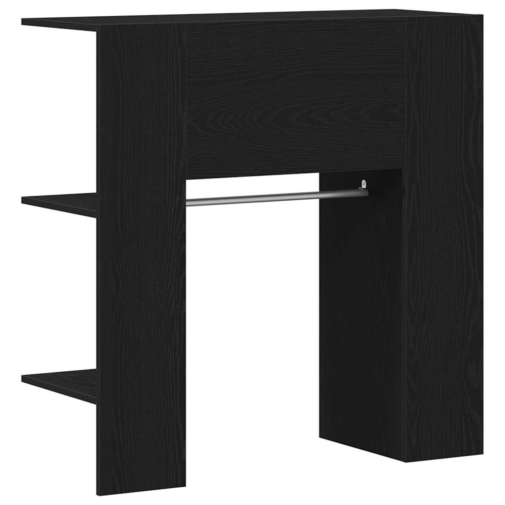 Kabinet Na Chodbu Černý Dub 97,5 X 37 X 99 Cm Kompozitní Dřevo
