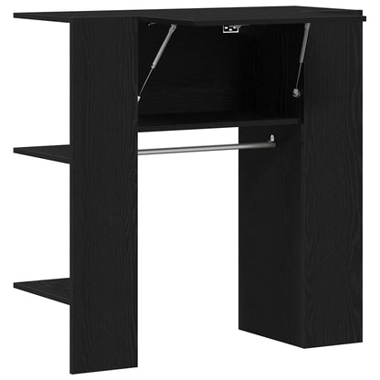 Kabinet Na Chodbu Černý Dub 97,5 X 37 X 99 Cm Kompozitní Dřevo