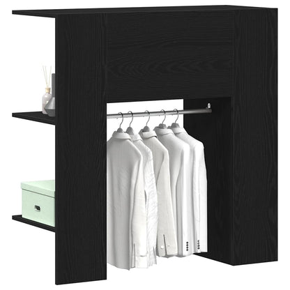 Kabinet Na Chodbu Černý Dub 97,5 X 37 X 99 Cm Kompozitní Dřevo
