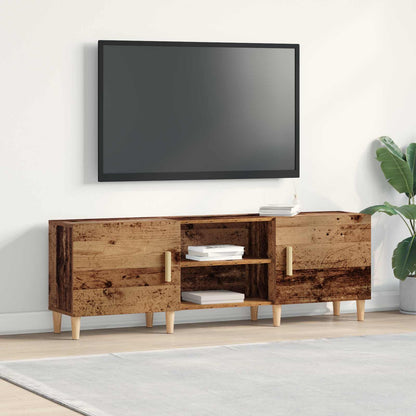 Televizní Skříň 150 X 30 X 50 Cm Staré Dřevo Kompozitní Dřevo