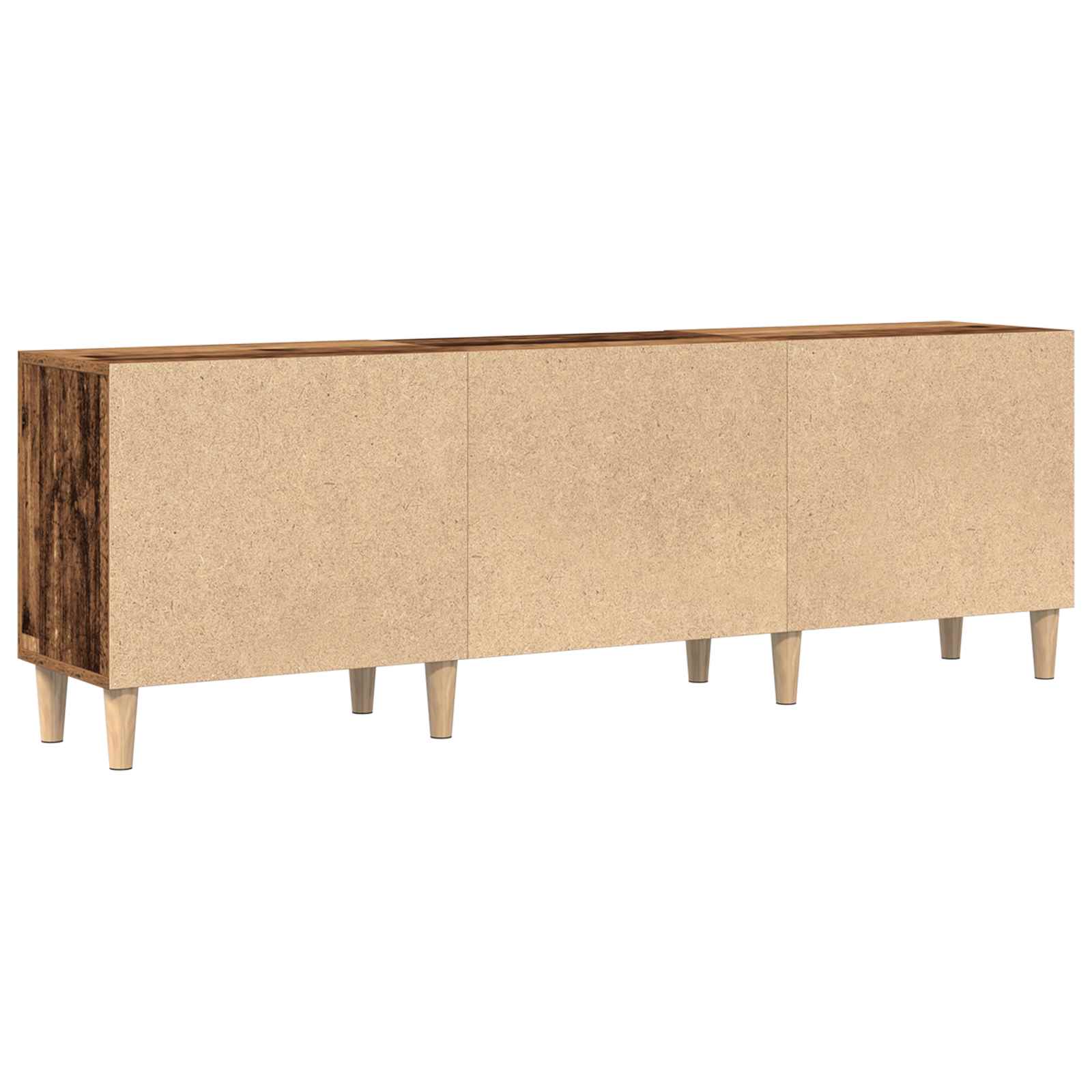 Televizní Skříň 150 X 30 X 50 Cm Staré Dřevo Kompozitní Dřevo